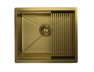 Мойка кухонная Granula 5045U, ЗОЛОТО САТИН